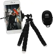 QUMIIRITY 1 Set Stainless Steel Camera Tripod Versatile Phone and Camera Bracket for Photography Compatible with Devices Strong and Stable Design for Home and Outdoor Use