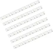 CANIGHT 12pcs Removable Decorative Magnetic Border Trim for Bulletin Boards Blackboards Whiteboards Adorable Vintage Style Classroom Decor Easy DIY Installation