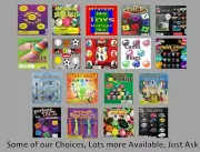 Laminated 8 x 10 candy machine toy Vending Labels JUMBO Display Card