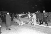 Lucien Bianchi Christian Delferier Citroen DS21 1967 Rally Car Old Photo 6
