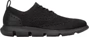 Cole Haan Men 4.Zerogrand Stitchlite Oxford Black Knit/Black C35744 - US 12 M