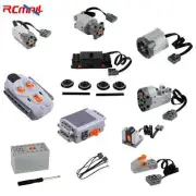 11PCS MOC Power Functions Building Blocks Train Motor IR Receiver for Legoes DIY