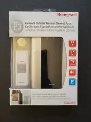 Honeywell RCWL3504A Décor Wireless Chime And Push NEW FACTORY SEALED