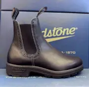 1448 Blundstone Black Leather High Top Chelsea Boots for Women's NEW IN BOX