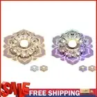 Crystal LED Ceiling Light Recessed Light for Loft Hallway (White + Warm Light)