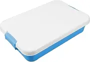 ERINGOGO Portable Boys and Girls Sandbox with Lid Storage Box Large Plastic Sand Tray Outdoor Toy for Boys Girls