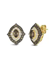 Le Vian Color On Color 14K 1.85 ct. tw. Diamond & Quartz Earrings