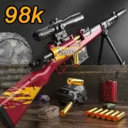 98k Upper Pressure Shell Ejection Awm Soft Bullet Gun Can Fire Sniper Rifle Boy
