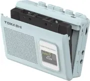 Portable Cassette Player Tape Recorder Walkman with Built-in BLUE