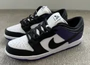 Brand New Nike SB Dunk Low Court Purple Black BQ6817-500 US12 Mens ✅Free Ship✅