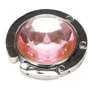 Portable Crystal Purse Holder Handbag Hook Foldable Desk Hanger Office Gift
