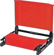 StadiumChair Deluxe Wide Stadium Chair RED