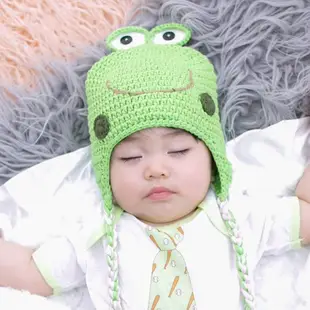 Cutie Bella手工編織帽Frog