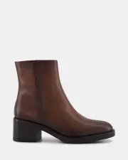 Shelly Shen Smoky/Tan Womens Boots 38