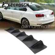 Car Rear Bumper Diffuser Lip Splitter Spoiler Shark Fins for VW Volkswagen Jetta