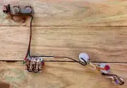 Jaguar HH Coil Split Mod Wiring Harness Vintera 60’s Fender NOS Sprague Caps