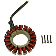 New Stator For Harley Davidson Softail & Dyna FXST FLST 2007 30017-07 12V 40A