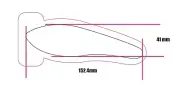 6.15” Fishing Lure Stencils - Various Patterns