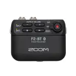 【傑夫樂器行】ZOOM F2-BT 微型錄音機+領夾麥克風組 藍芽版 黑色 原廠公司貨 F2BT