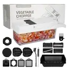 19 in 1 Vegetable Chopper Salad Fruit Mandolin Slicer Food Dicer Cutter Peeler