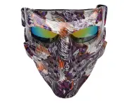Skull Face Mask Goggles Motorcycle Bike Racing Skiing Sand Wind Shield Helmet Glasses (G112)