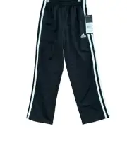 Adidas Track Training Pants Boys Color Caviar Black GAME AND GO Size 4