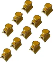 Vaveren 10 Pieces Small Part Screw Brass Kit Repair Kit Easy to Install Maintenance Supplies Miniature Brass Components Component