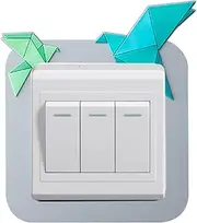 Light Switchplate Cover Plate | 3D Cartoon Wall Plate Cover - Unbreakable Home Decor Lightswitch Sticker with Animal for Decorator Device