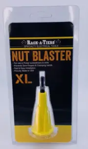 1 Pack Rack-A-Tiers Nut Blaster XL Yellow 72101 Specialty Electrical Tools - New
