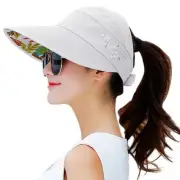Sun Hats for Women Wide Brim Sun Hat UV Protection Caps Floppy Beach Packable...