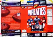 1996 All Pro Running Backs s63b Wheaties Cereal Box unused factory Flat bp427