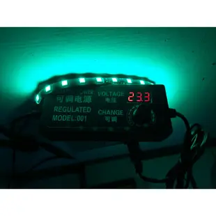 現貨 有電壓表 12V~24V 變壓器 電源可調 調整式 可調式 3A 110V/220V電壓轉24V