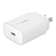 Belkin 1 Port PD 25W PPS USB-C Wall Charger [WCA004AUWH]