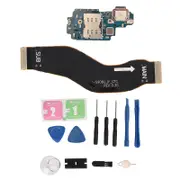 Charging Port Replacement for Galaxy S22 Ultra 5G S908B N EU Version PCB USB C Dock Connector Flex Cable Repair Part with Tool Kit