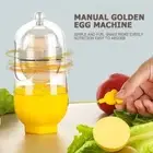 New Household Kids Egg Shaker Mixer Cooker Tool Egg Scrambler Shaker Portable