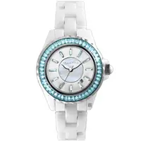 在飛比找蝦皮商城優惠-RELAX TIME 經典陶瓷系列水晶手錶-藍色 RT-93