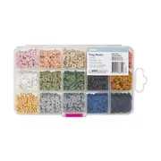 Clay Beads - Natural