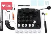 Ring Bender Tool Kit for Jewelry Making – Includes Nylon Dies Ring Sizer Cloths
