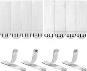 36 Pairs(72 Strips), Picture Hanging Strips Heavy Duty Wall Hanging Strips Adhesive Picture Hangers Painting Strips Wall Mounting Strips Poster Hanging Strips for Frame Hanging Mounting