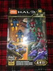 Mega Construx Halo Pro Builders Sword Base Invasion Set 99 pcs New (Eb27)