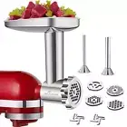 Stainless Steel Food Grinder Attachment Accessories For Kitchenaid Stand Mixers