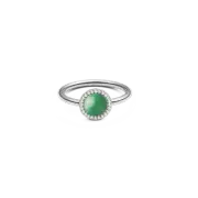 Daniel Wellington Audrey Ring Jade Silver