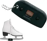 Ice Skates Blade Grinder - Ice Skates Adjustable Blade Sharpener | Diamond Hand Held Blade Skate Sharpening Tool with Key Chain for Figure