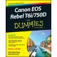 Canon Eos Rebel T6i / 750D for Dummies