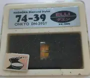 Nagoaka 74-39 Turntable Elliptical Needle-Stylus Onkyo DN-39ST