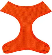 Soft Mesh Pet Harnesses Orange XS