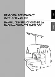 Brother 3034D Overlock Serger Owners Instruction Manual
