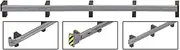 Walthers SceneMaster HO Scale Scenery Kit - Roadway/Highway Guardrails/Guiderail