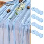 Baby Blue Table Runner Cheesecloth Table Runner 4 Pack 10FT Rustic Spring Tab...