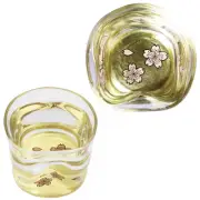 Kasyou Studio Kasyou Studio Kasho Maki-e Glass Cherry Blossom Twist Sake Sake